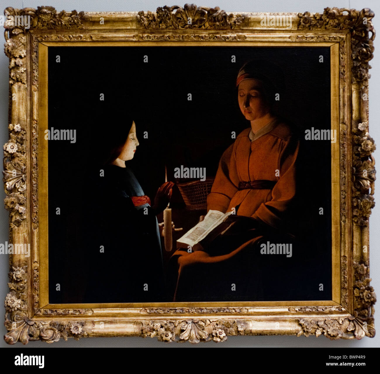 Paris, France, Louvre Museum, French Paintings, on Display in Art