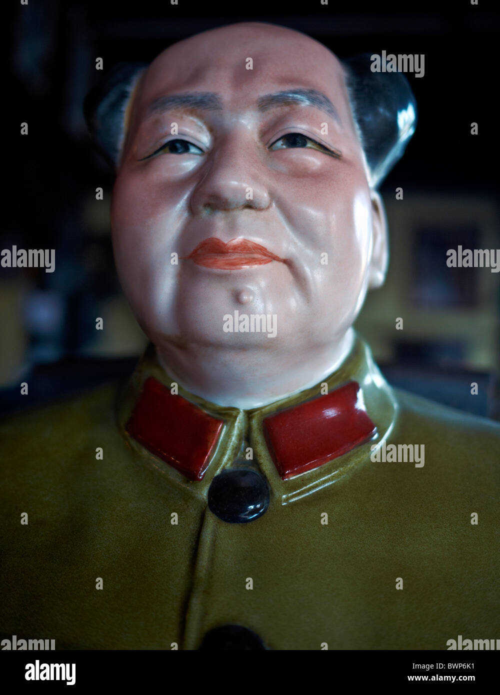 Mao Tse Tung . Statue of Chinese Iconic leader Chairman 1893-1976. Stock Photo