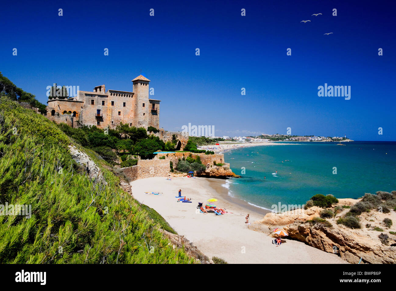 Spain Europe Altafulla Catalonia Region Tarragona Province Tamarit
