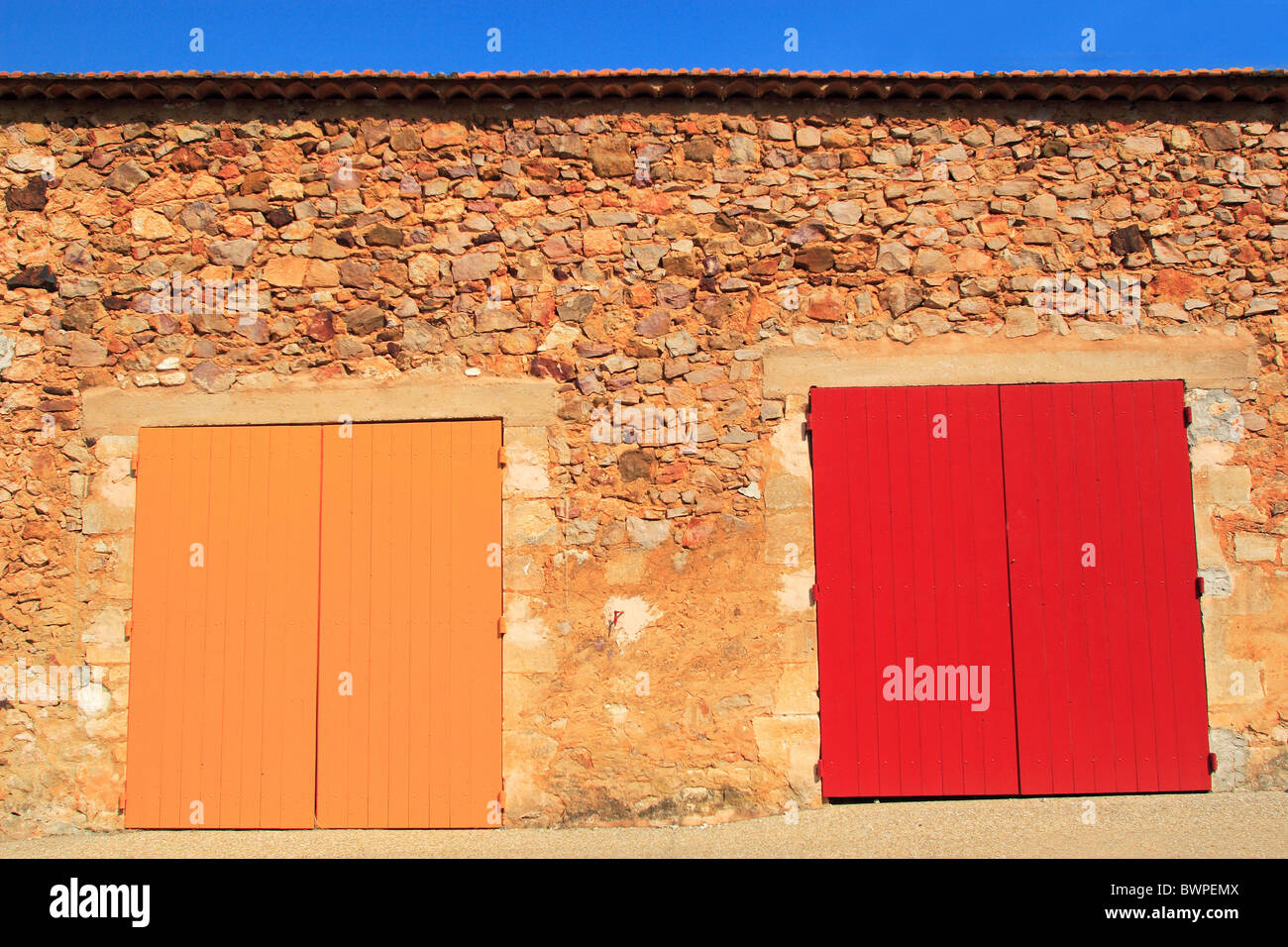 France Europe Provence Stone house Door Doors Stonewall Facade Building