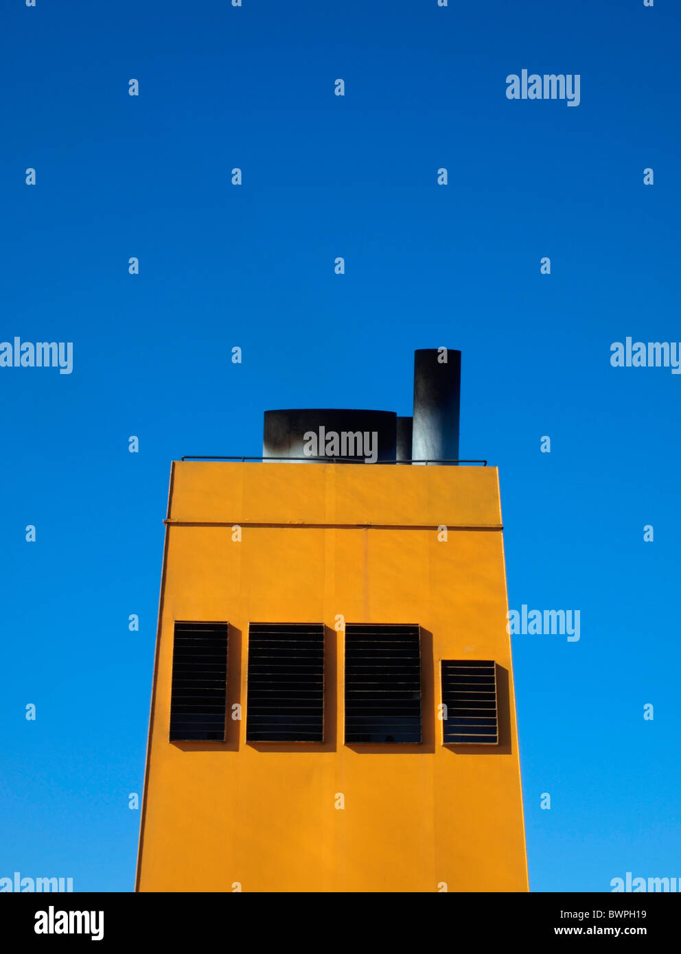 ferry boat chimney Stock Photo - Alamy