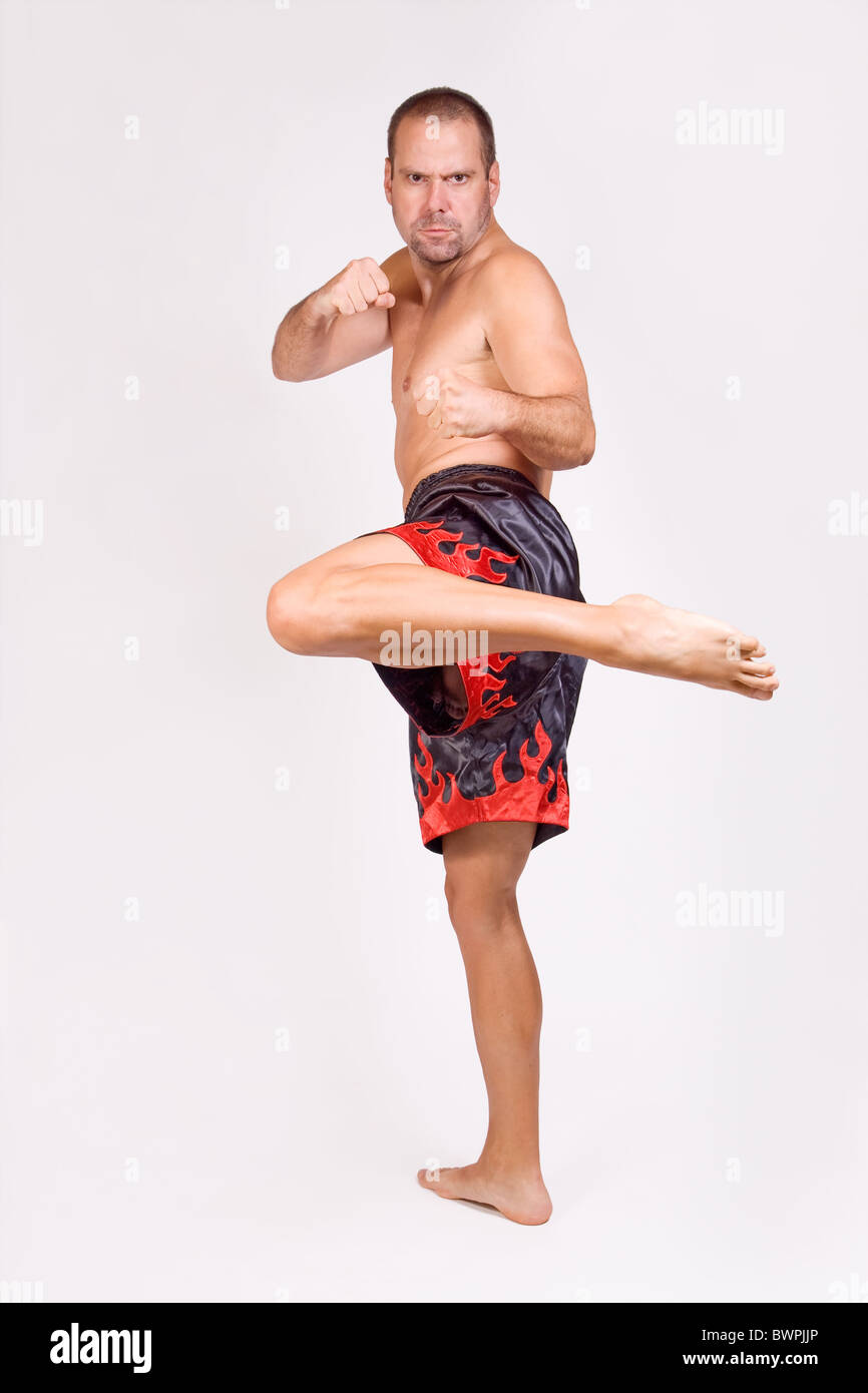 Muay Thai fighter Stock Photo Alamy