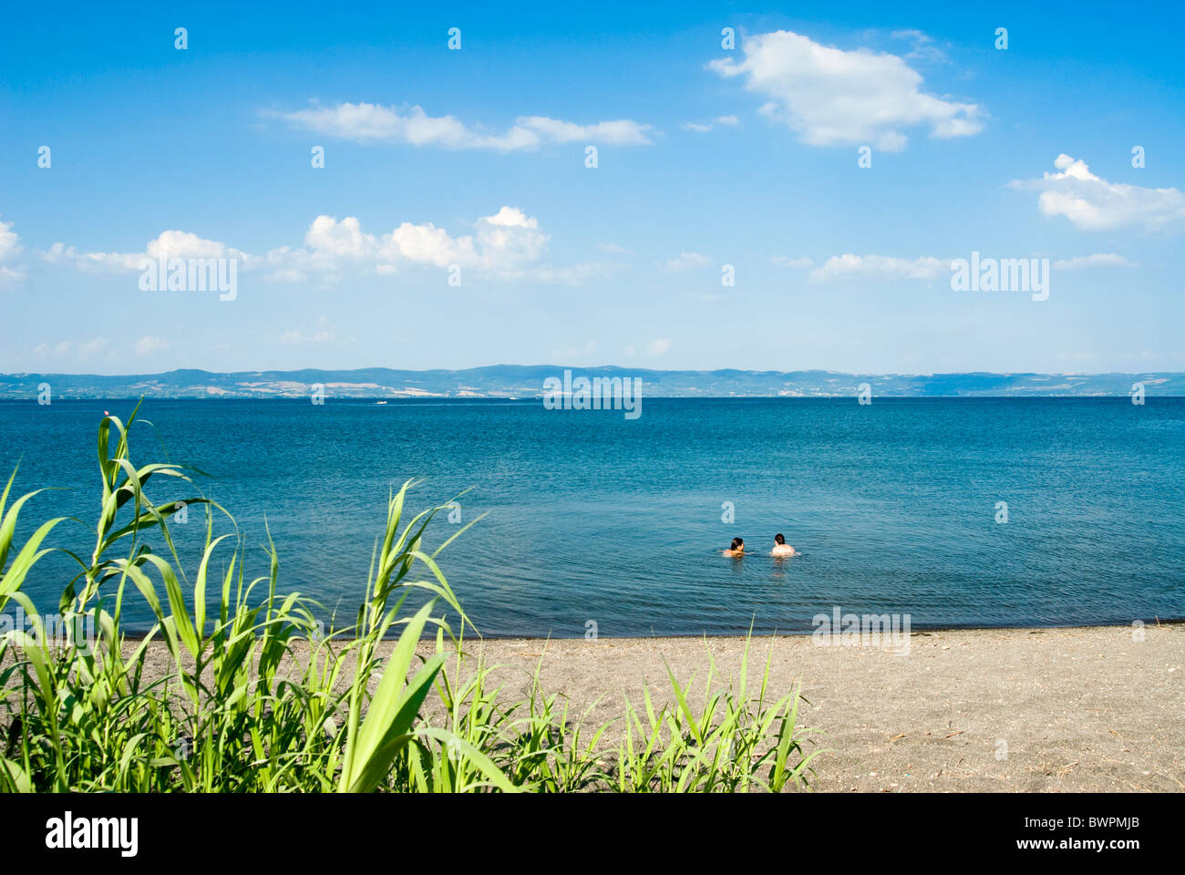 Lake of Bolsena, Viterbo Province, Latium, Italy Stock Photo