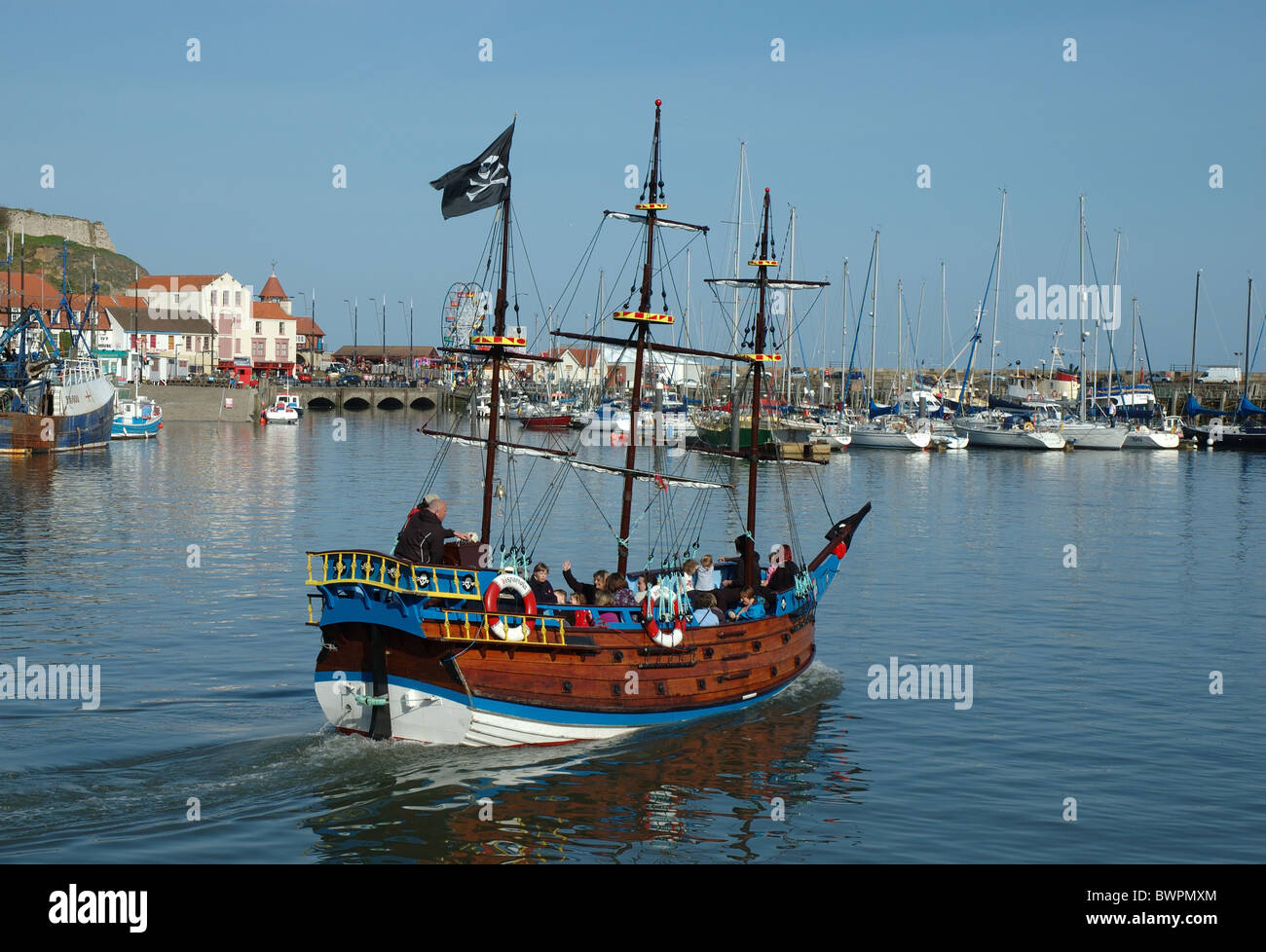 The Pirate Ship Hispaniola Scarborough North Yorkshire England UK The Pirate Ship Hispaniola Scarborough North Yorkshire England UK
