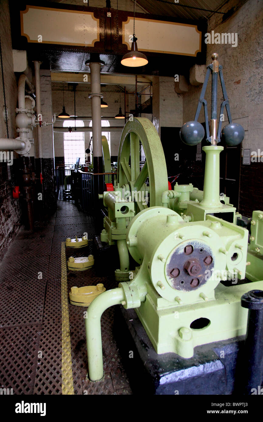 Steam engine house at the national waterways museum hires stock