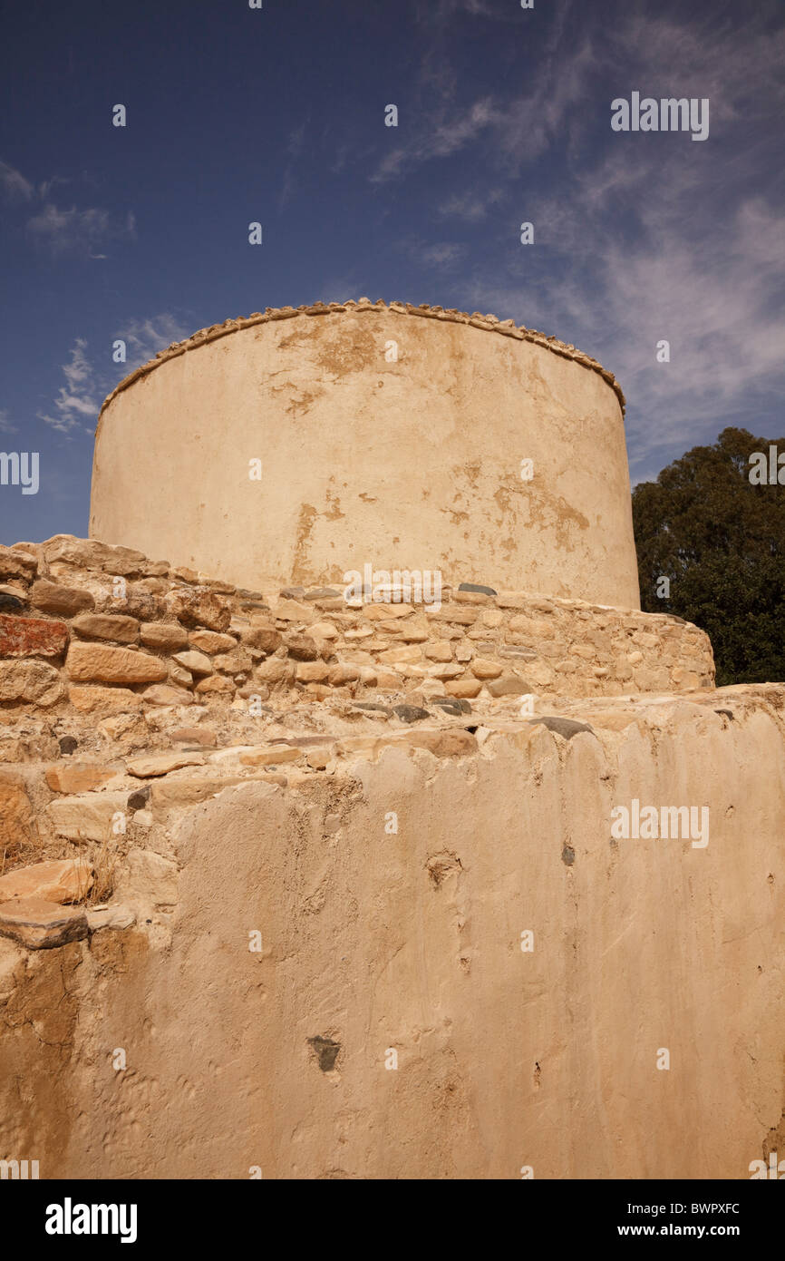 Khirokitia, Choirokitia Neolithic site, Cyprus. Stock Photo