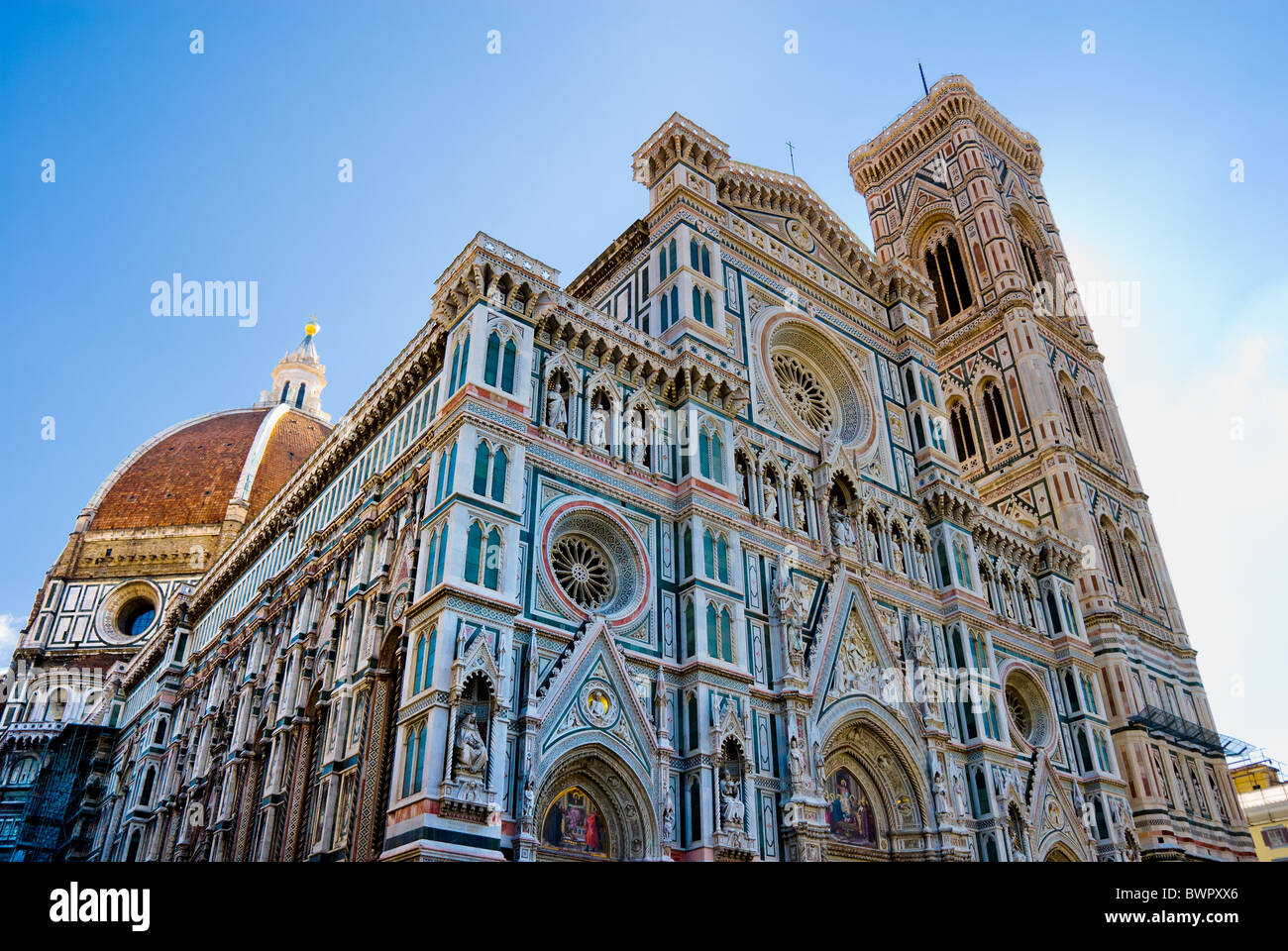 Cathedral of Santa Maria del Fiore or The Duomo, Florence, Italy Stock ...