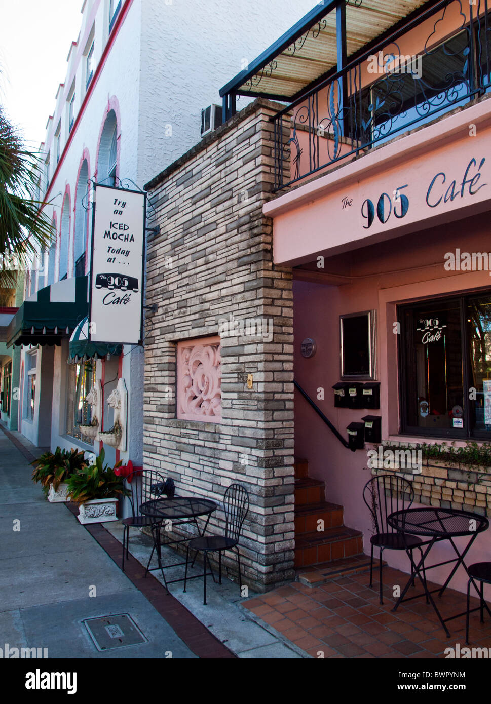 New Haven Avenue in Historic Downtown Melbourne on the east Coast of