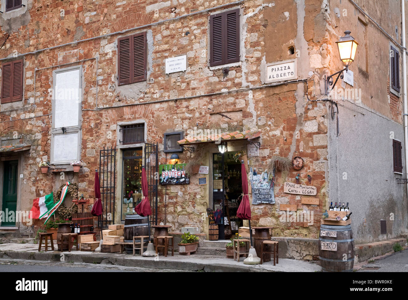 Italy Europe Tuscany Toscana Bolgheri Village Of Bolgheri Between 