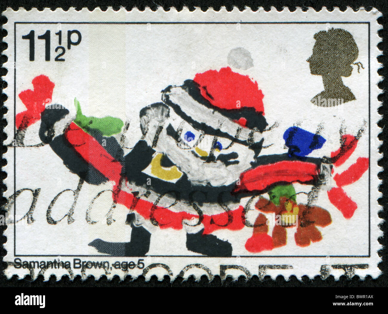 First christmas stamp uk hi-res stock photography and images - Alamy