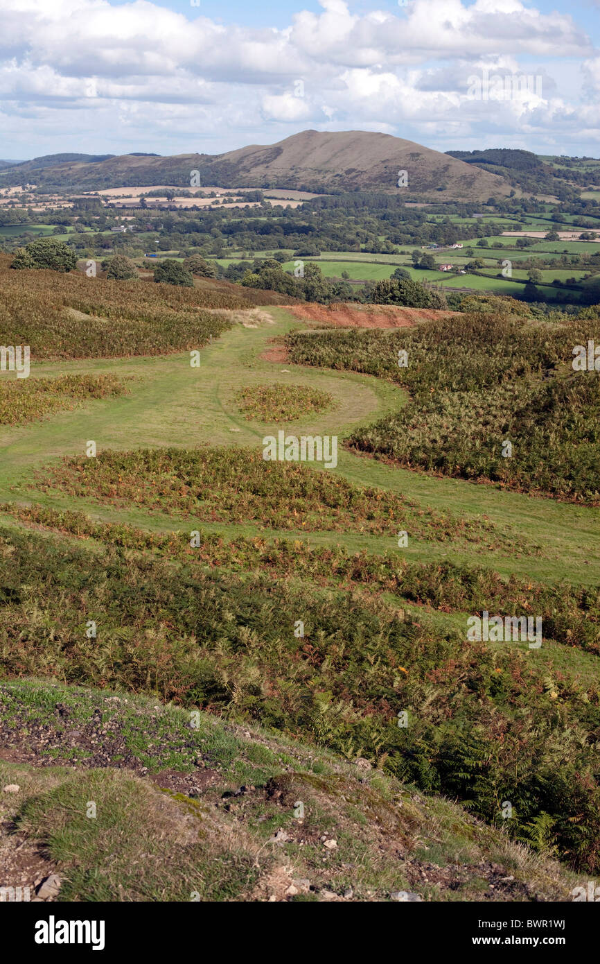 The Long Mynd Shropshire Stock Photo Alamy
