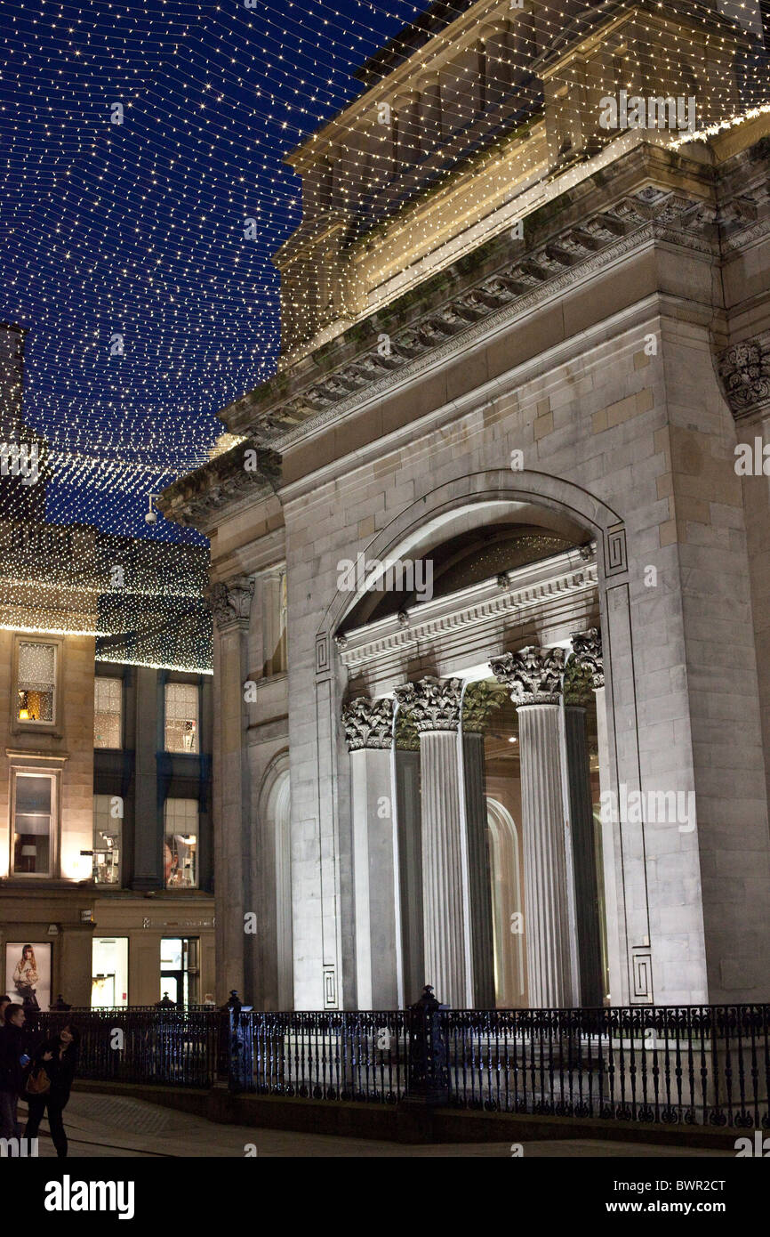 Glasgow Christmas Lights Stock Photos & Glasgow Christmas Lights Stock