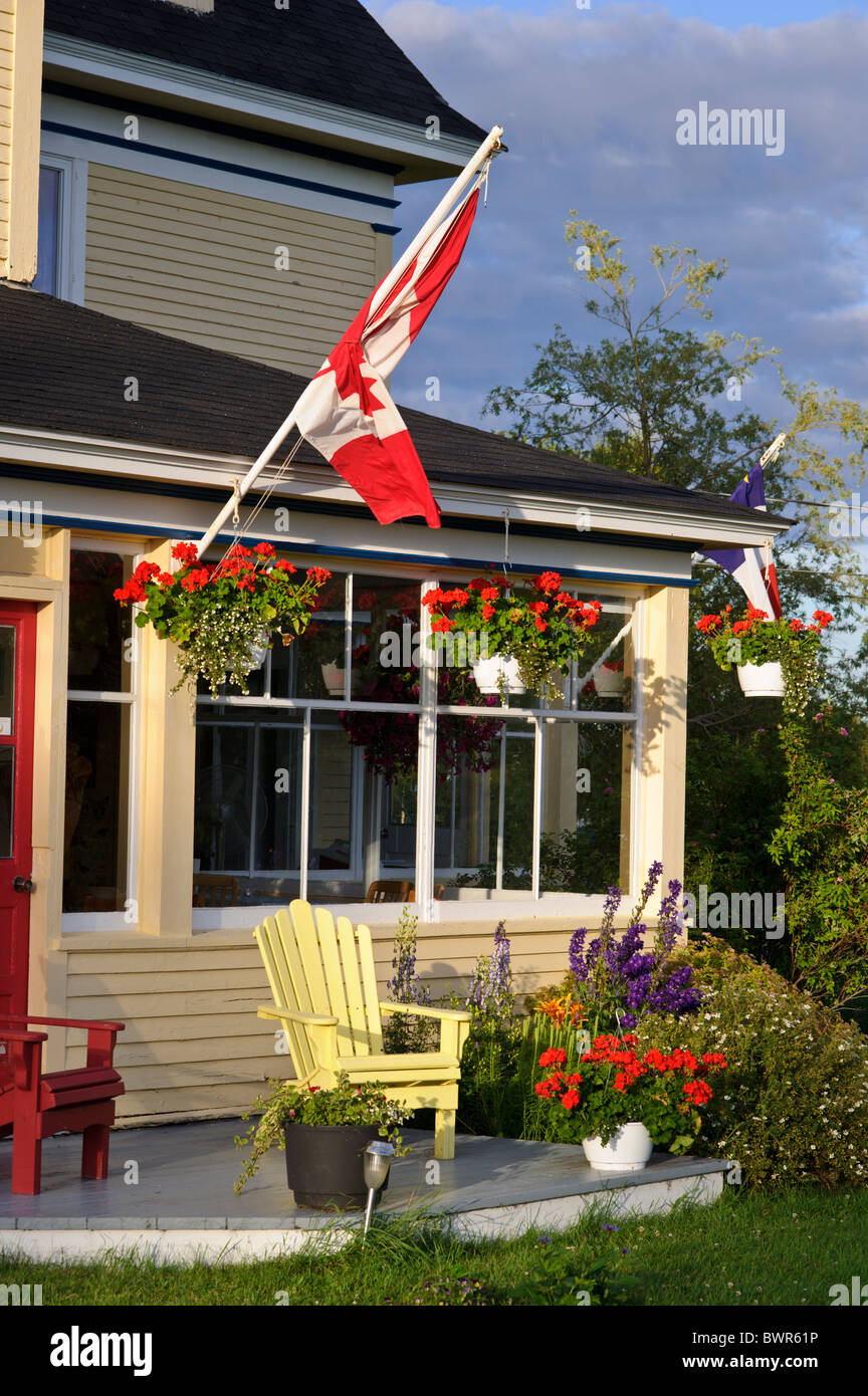 bed and breakfast new brunswick bay of chaleur yellow house yellow