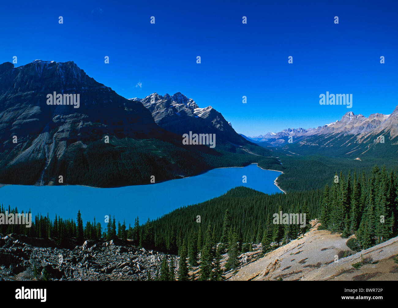 Canada North America America Banff national park Alberta Province Rocky ...