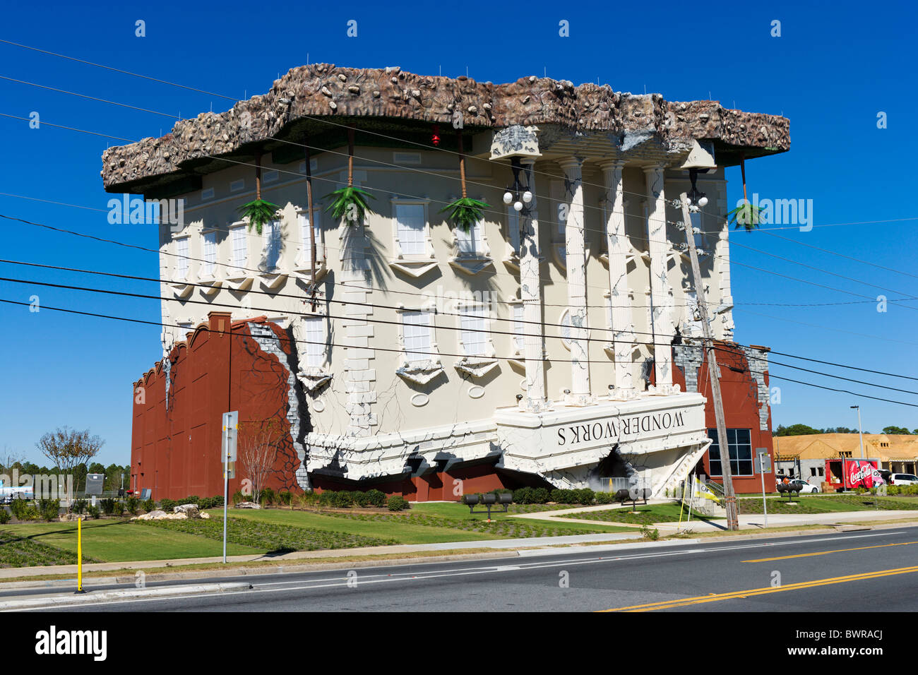 Wonderworks attraction in Panama City Beach, Gulf Coast, Florida, USA Stock Photo