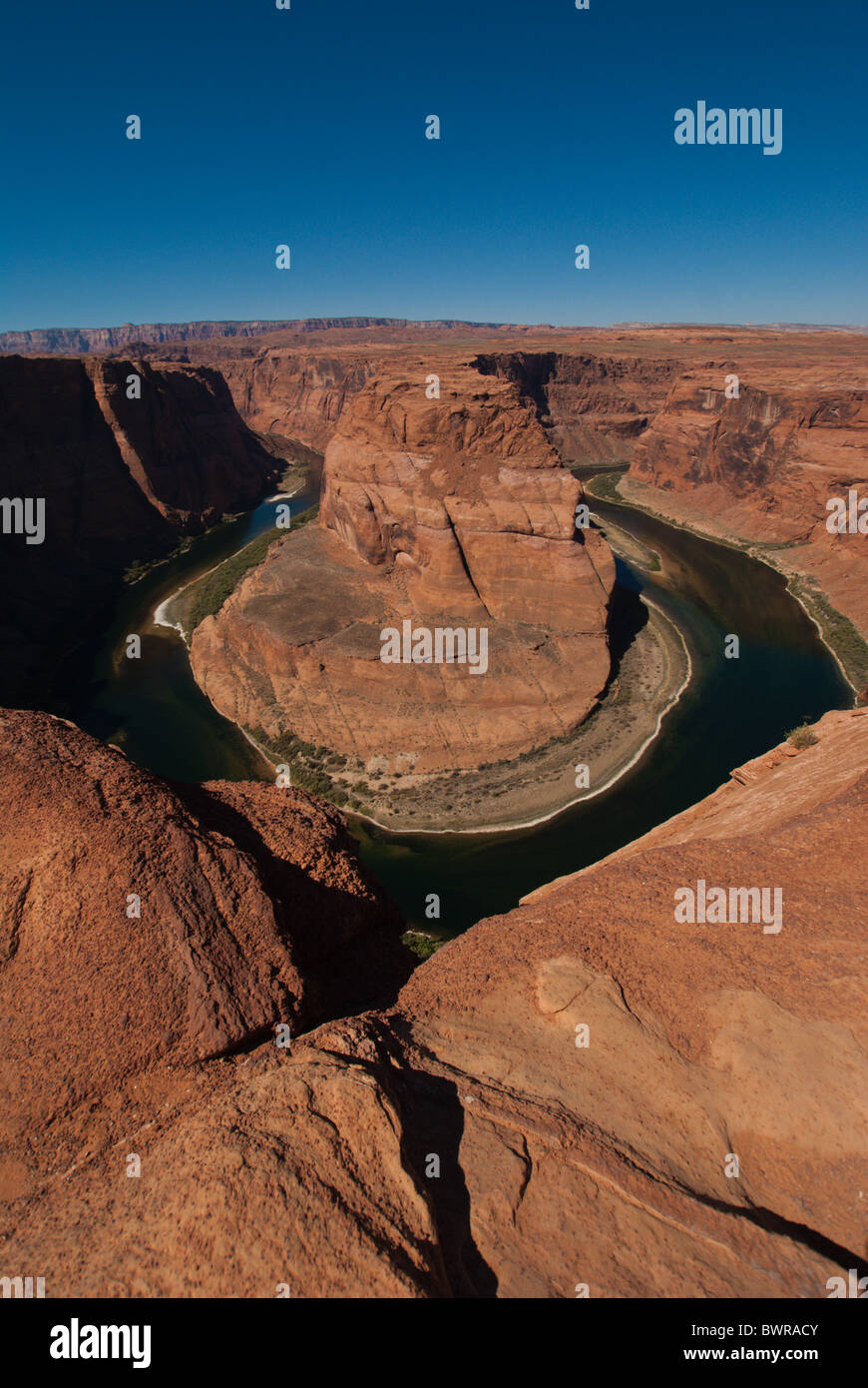 Horseshoe Bend Glen Canyon Arizona USA Stock Photo - Alamy