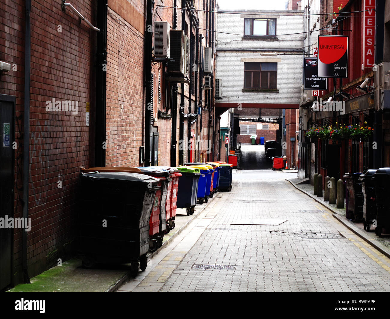 Sauchiehall Street Lane Glasgow Scotland Stock Photo Alamy