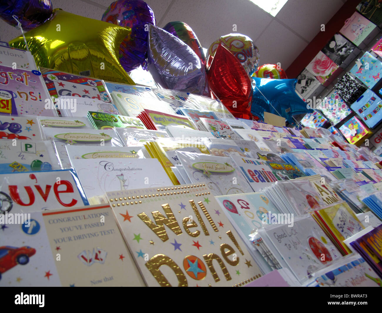 Greetings card shop hires stock photography and images Alamy
