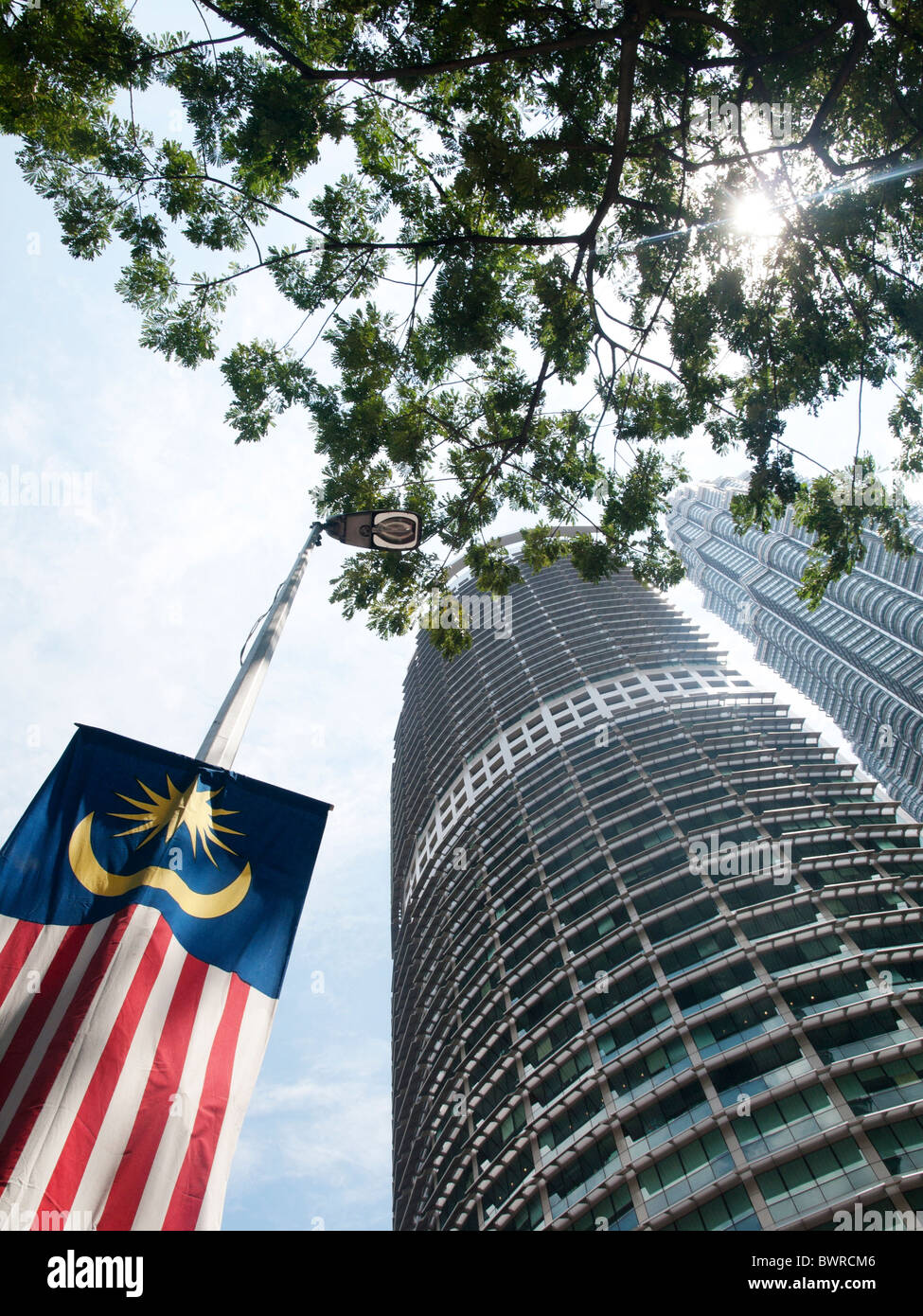 Kuala Lumpur skyscrapers Stock Photo
