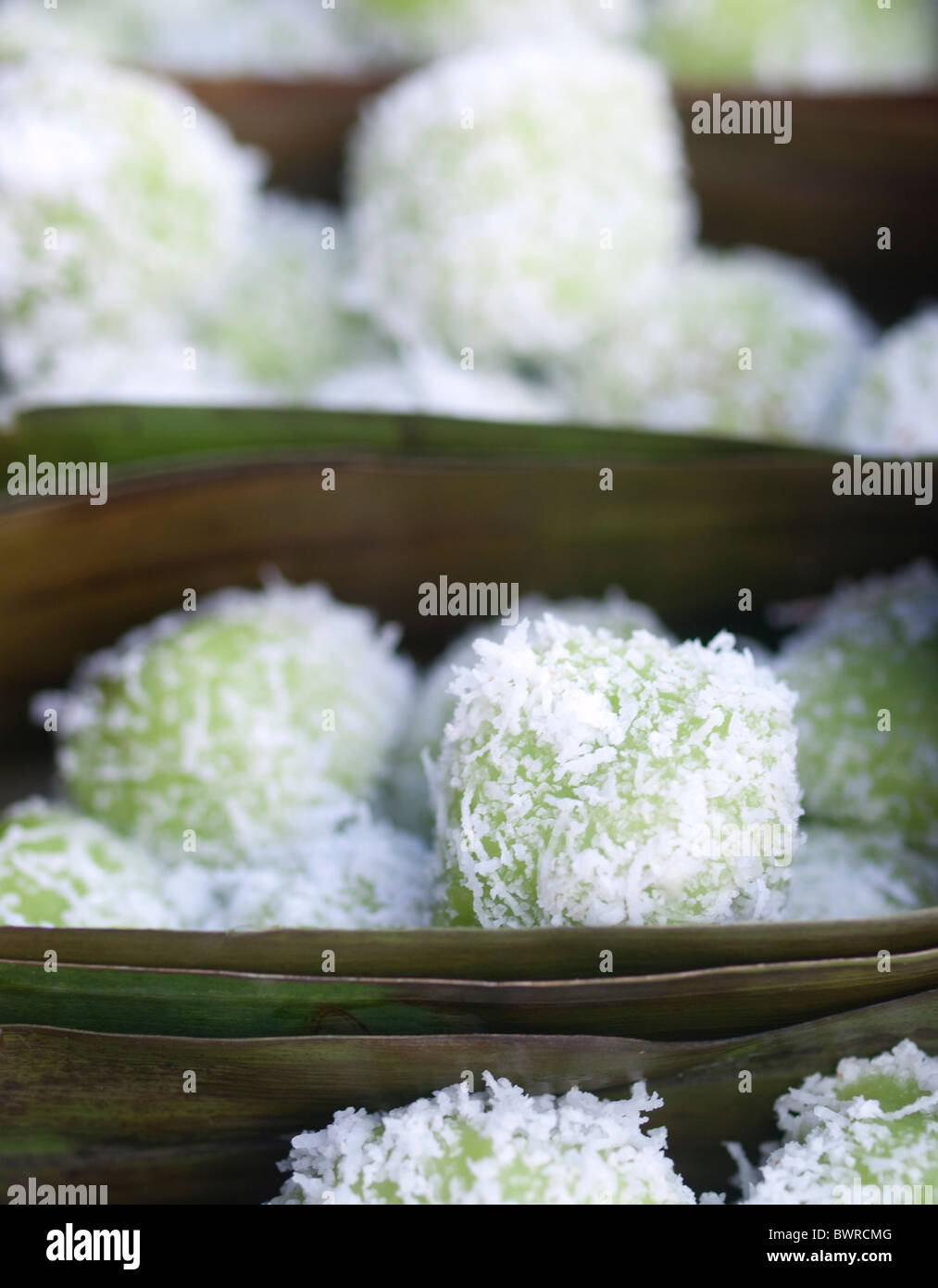 Klepon rice cakes Stock Photo
