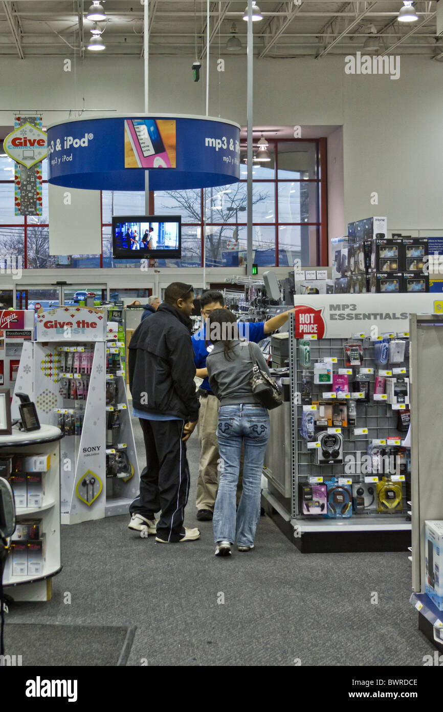 Washington, DC - Best Buy Thanksgiving and Christmas sale. Stock Photo