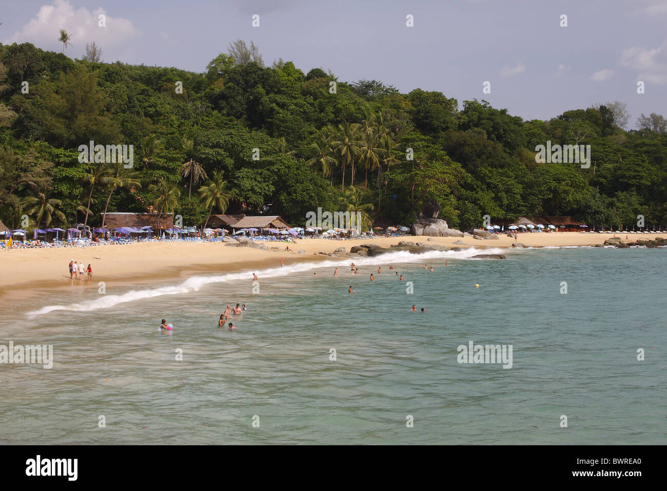 Phuket Thailand Asia Leam Sing Beach Beach Sandy Beach Sea Ocean Asia