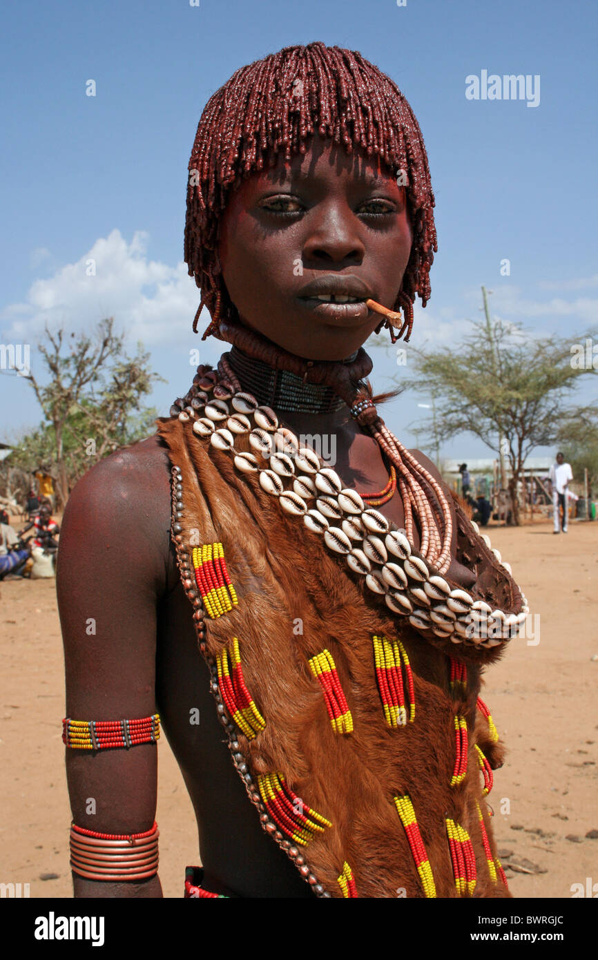 Ethiopia Omo Valley Tribes Girl 
