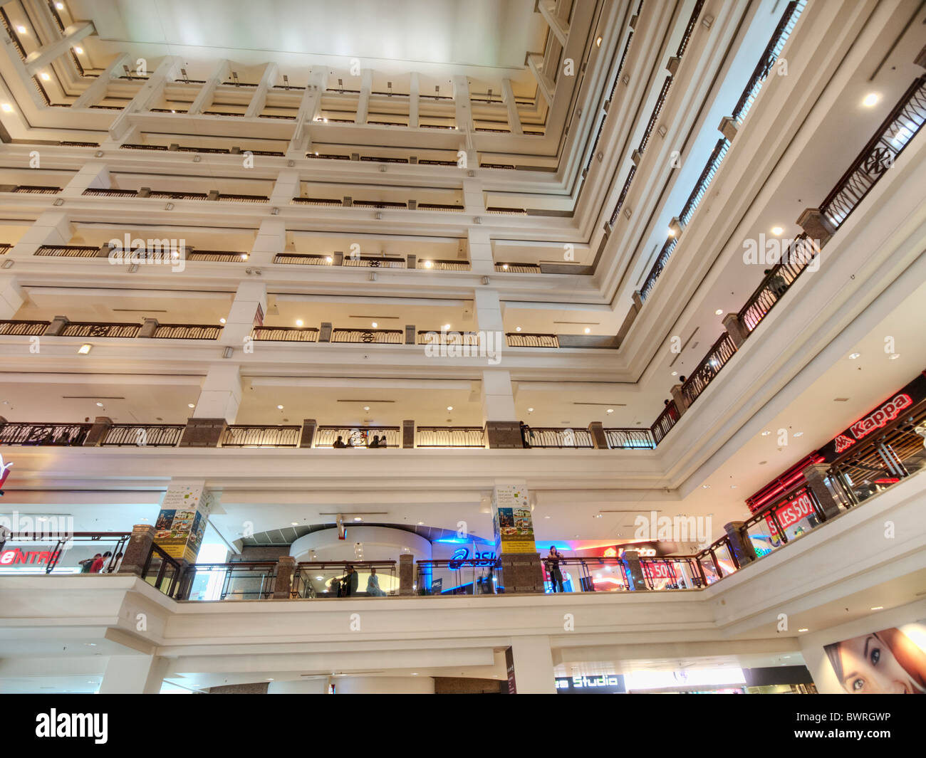 Mall interior Stock Photo