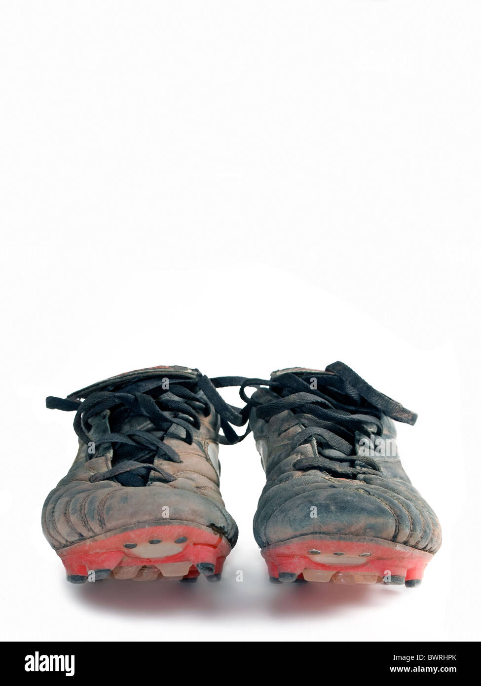 Worn soccer shoes hi-res stock photography and images - Alamy