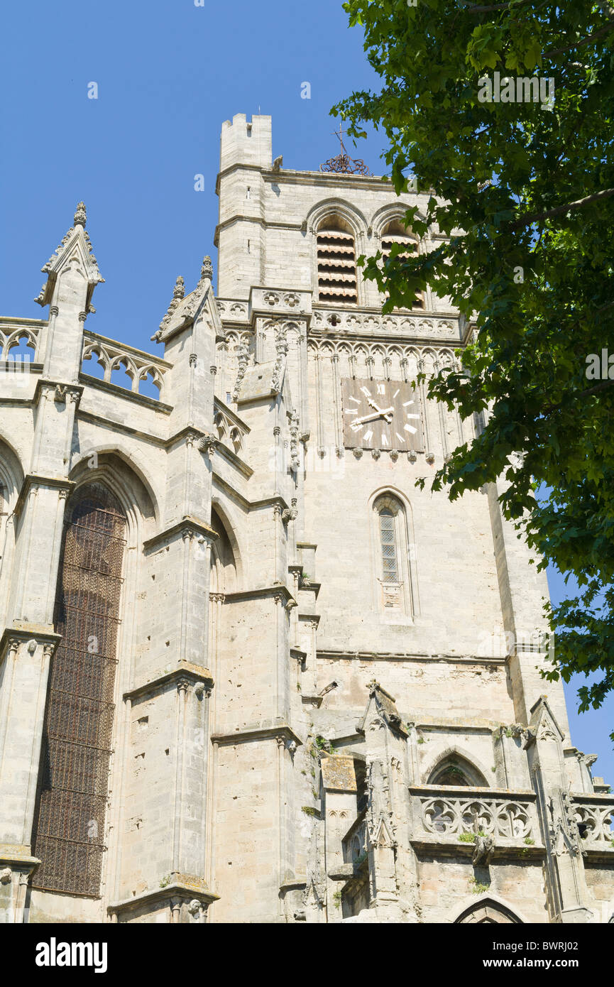 Saint Nazaires Cathedral Beziers France Stock Photo - Alamy