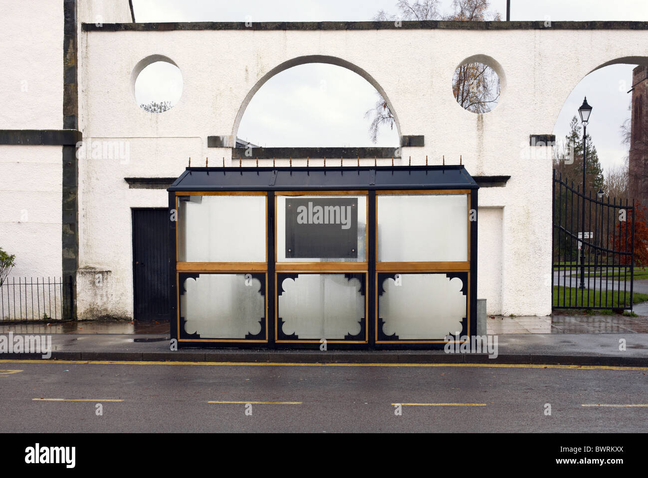 Empty Bus Shelter High Resolution Stock Photography and Images - Alamy