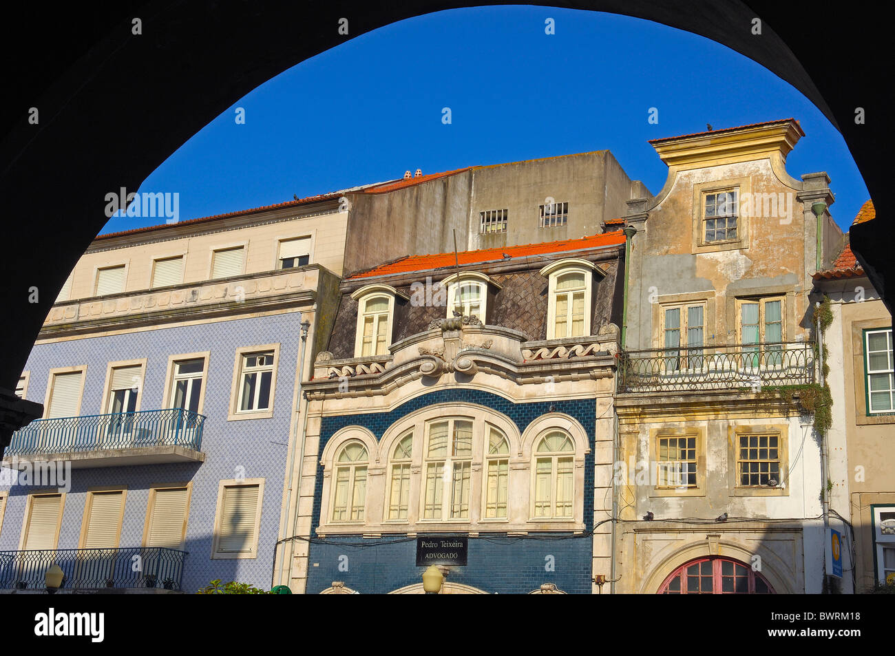 Old town, Aveiro, Beiras region, Portugal Stock Photo
