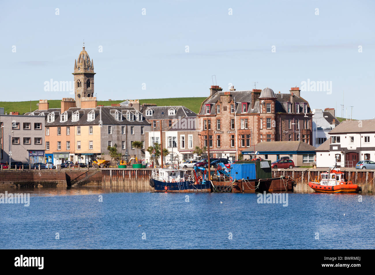 Campbeltown on the Kintyre peninsula, Argyll & Bute, Scotland UK Stock