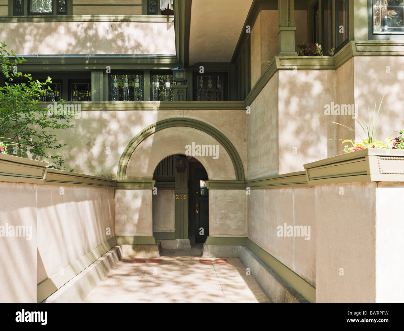 Frank. W. Thomas House, Oak Park, Chicago, Illinois Stock Photo Alamy