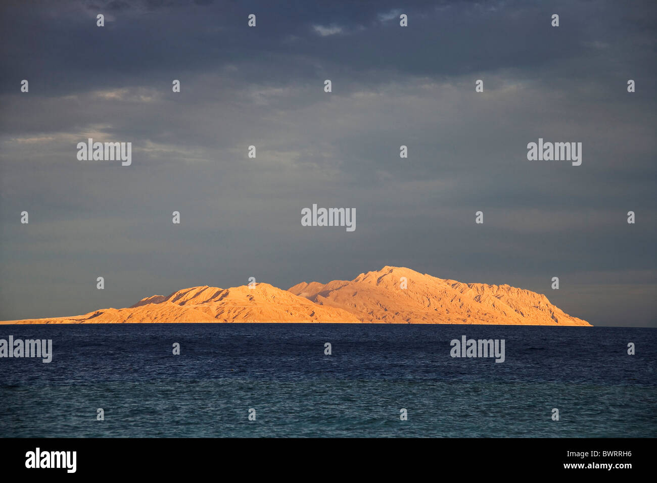 Evening mood at the Red Sea, Sharm el Sheikh, Egypt, Africa Stock Photo