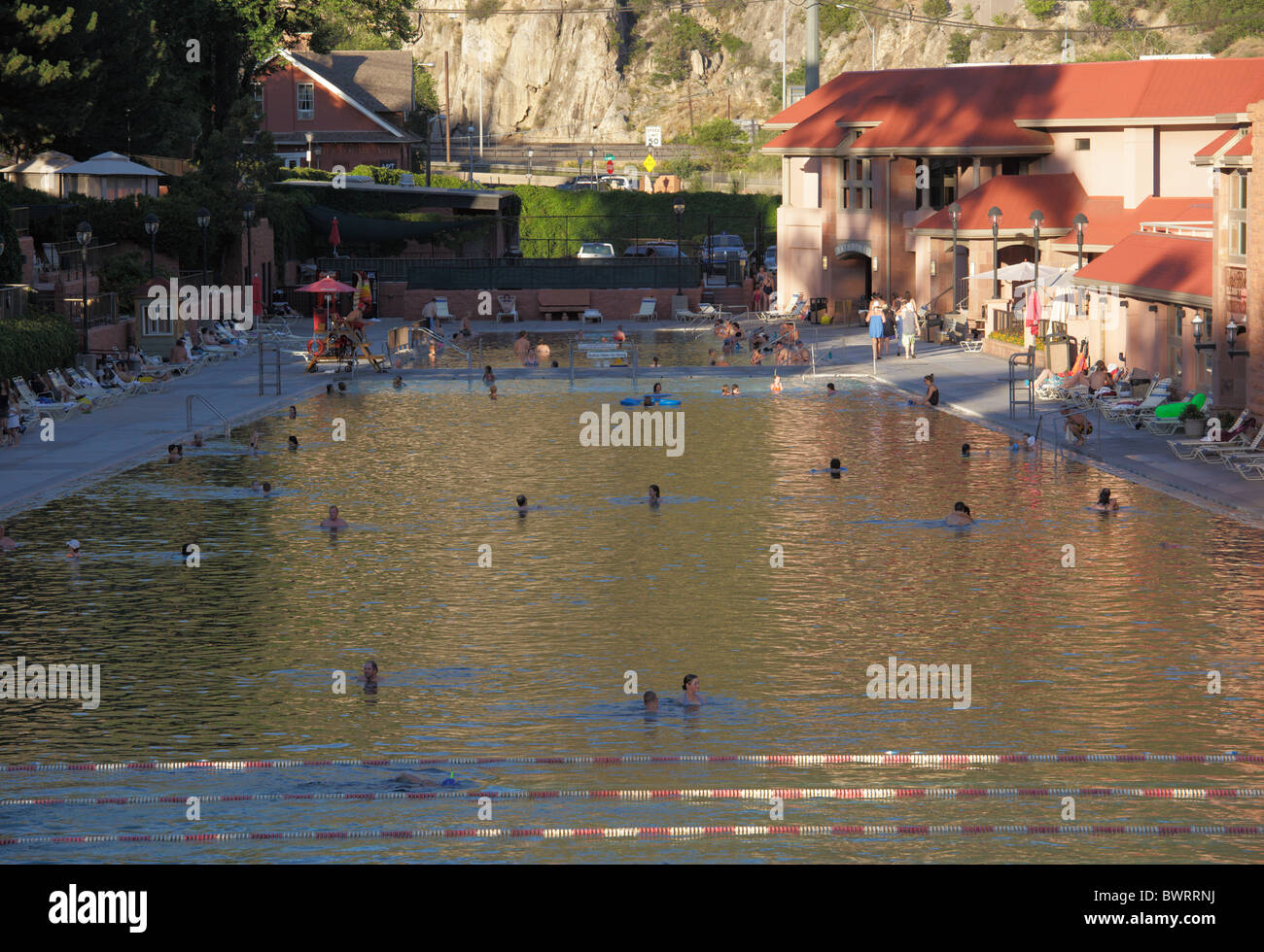 Hot springs pools in hi res stock photography and images Alamy