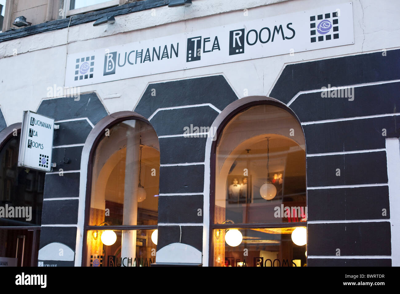 Rennie Mackintosh tea rooms Glasgow Stock Photo Alamy