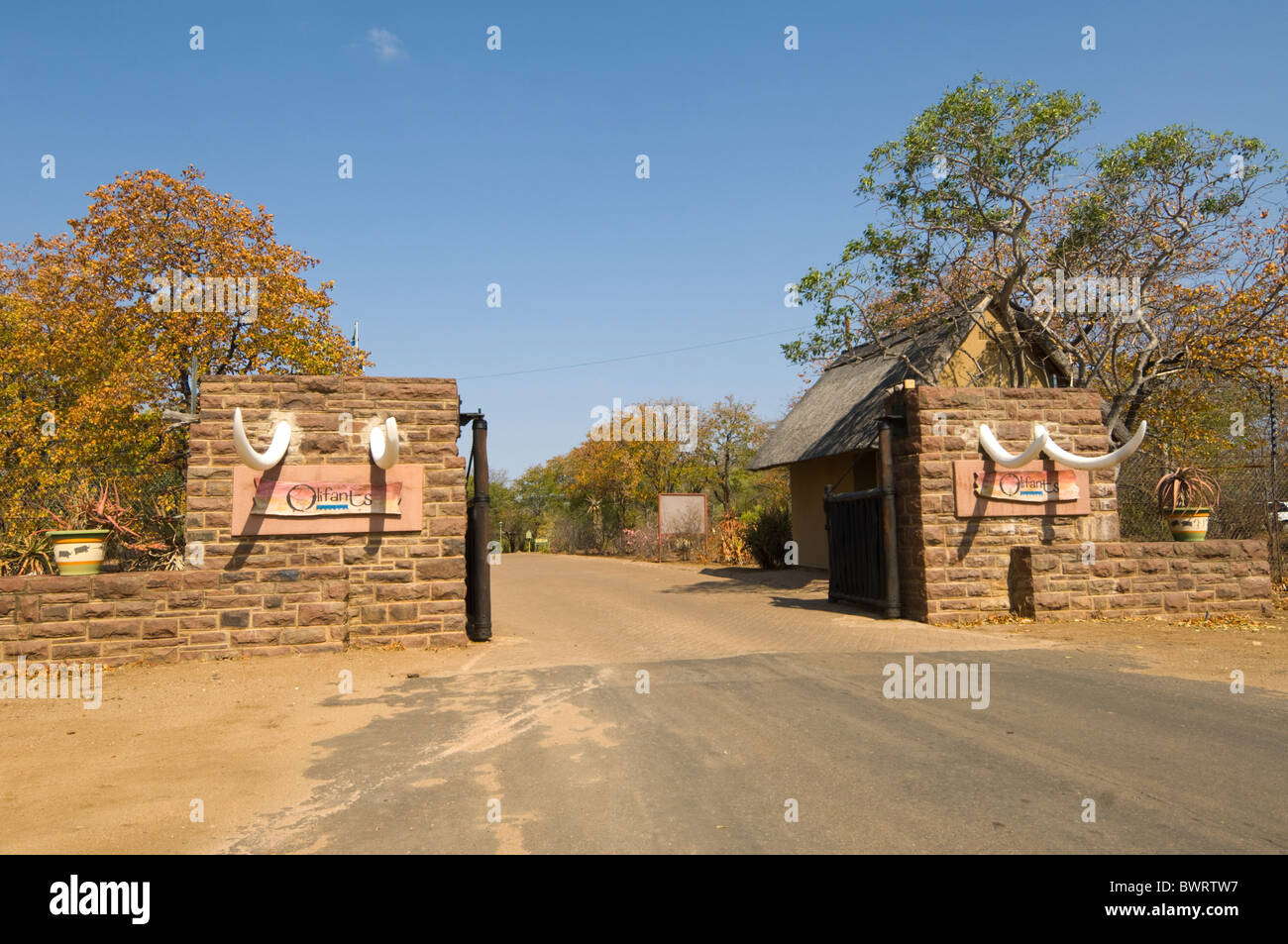 Olifants Rest Camp Kruger National Park South Africa Stock Photo