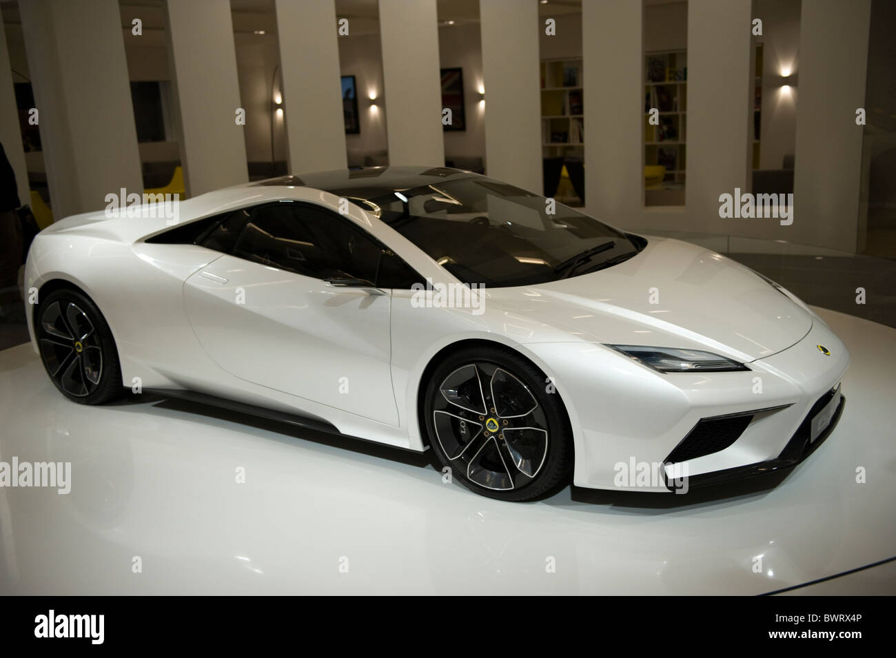 A Lotus Esprit concept car at the 2010 LA Auto Show, Los Angeles, California, USA Stock Photo