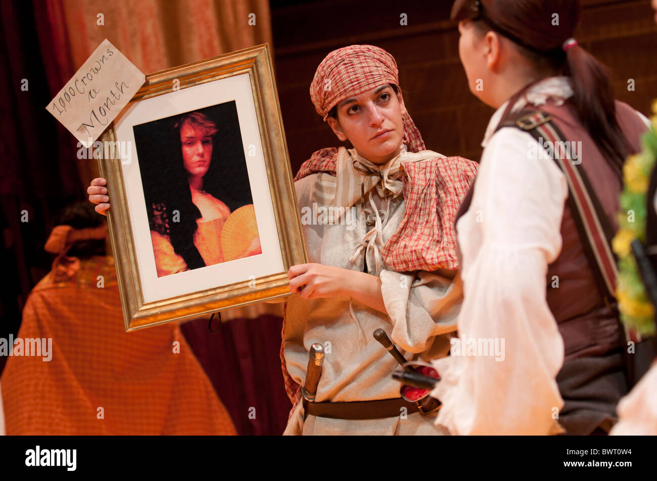 Restoration comedy "The Rover" by Aphra Behn, Department of Theatre