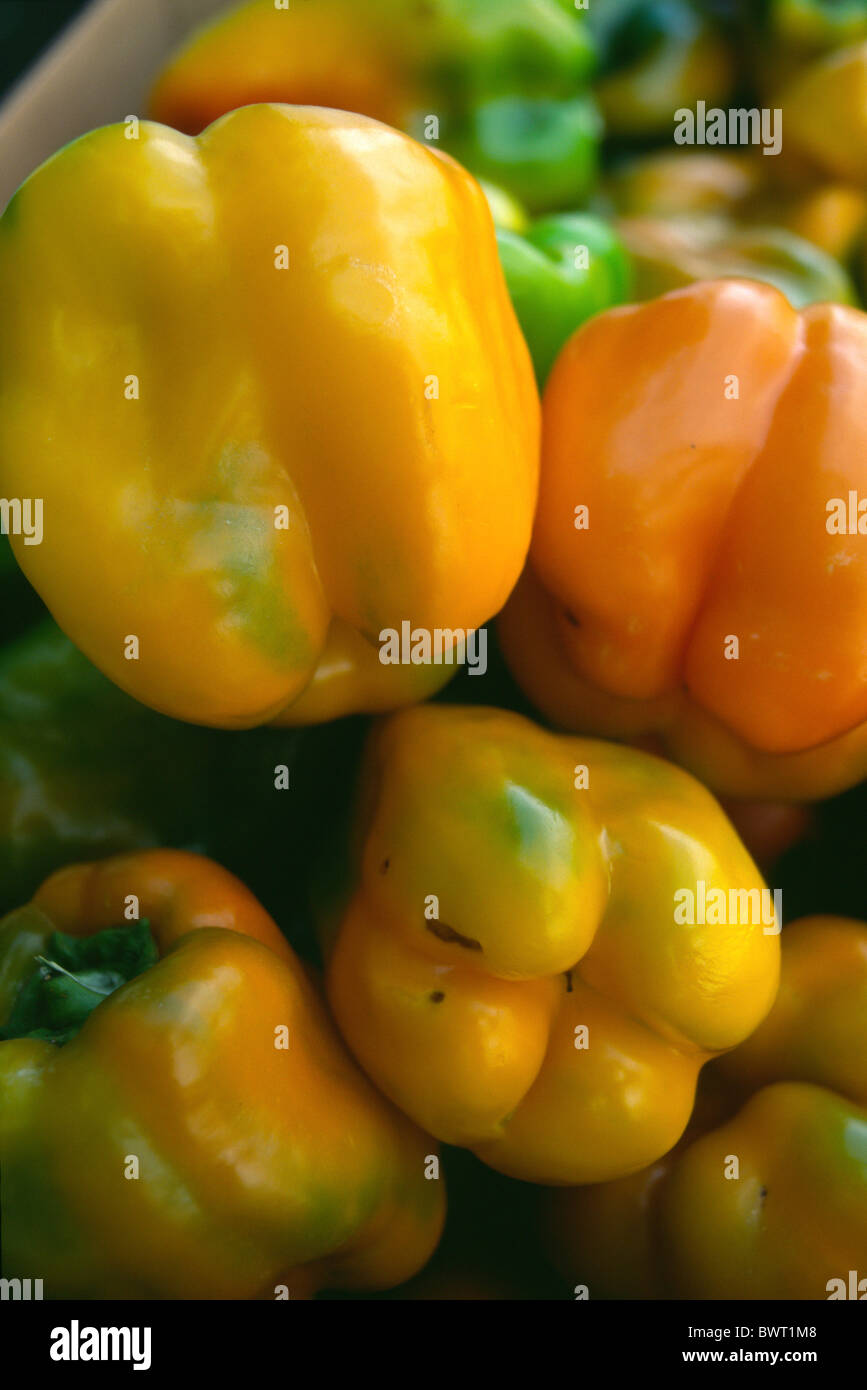 Peppers at the Farmer's Market Stock Photo - Alamy