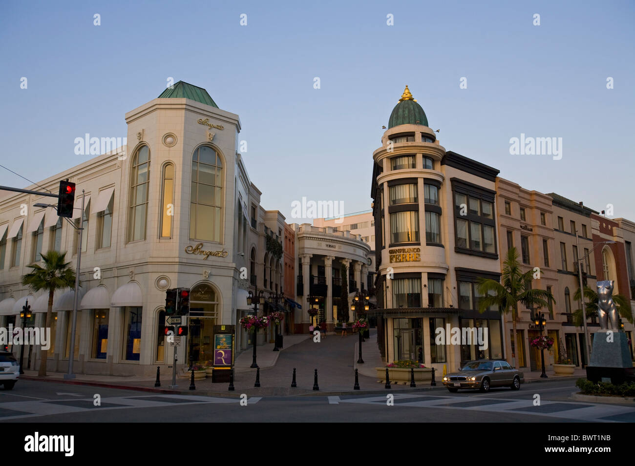 Via Rodeo, Rodeo Drive, Beverly Hills, Los Angeles, California, USA ...