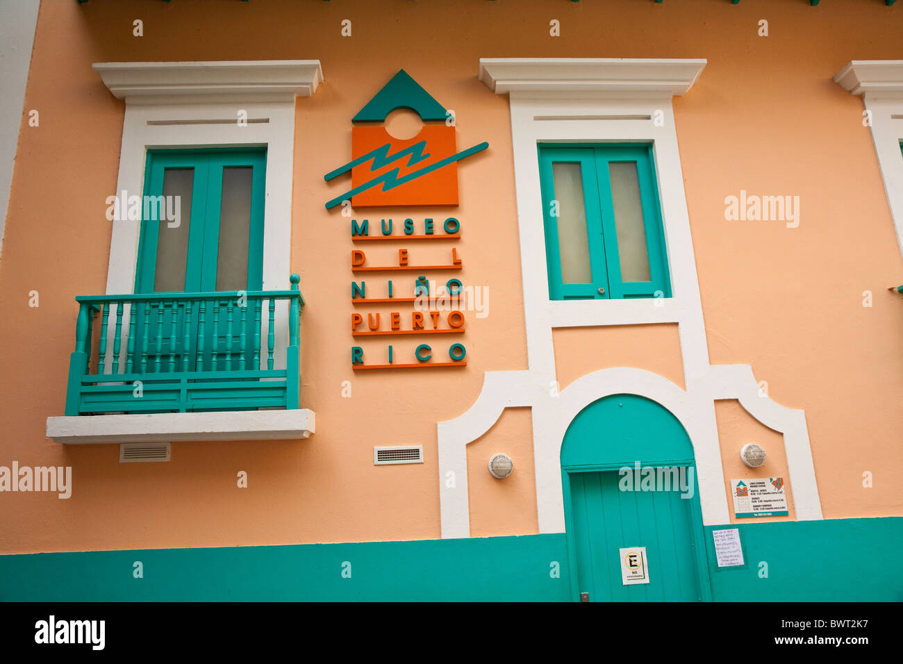 "Museo del Nino" in San Juan;Puerto Rico Stock Photo