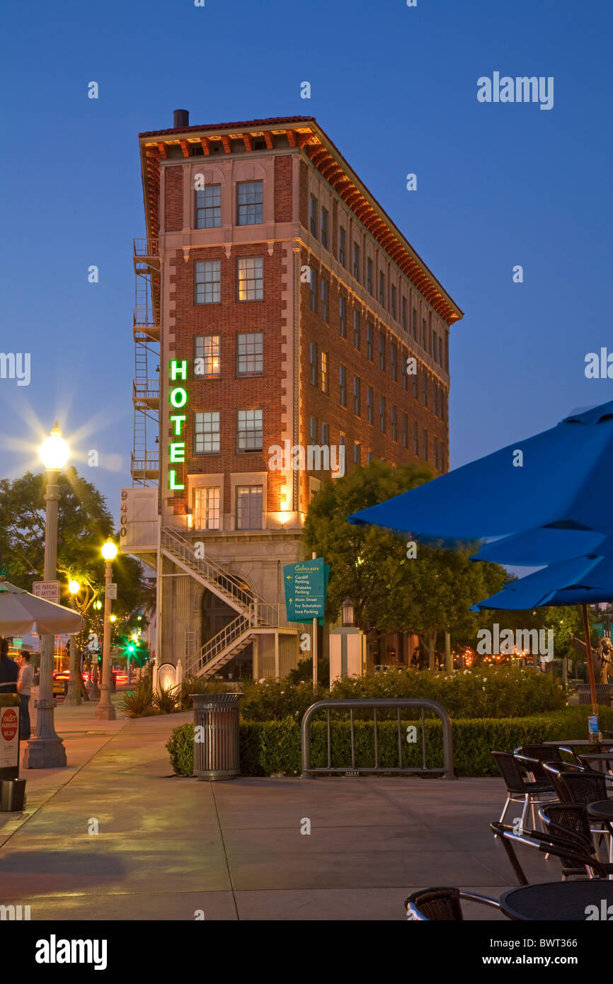 Culver Hotel in downtown Culver City, Culver Blvd, Los Angeles, California, USA Stock Photo Alamy