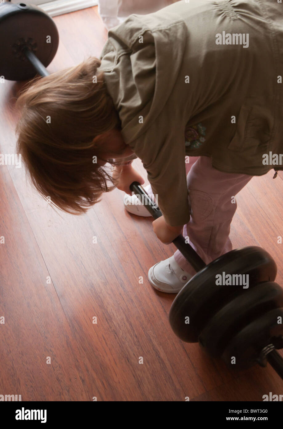 Lifting heavy weight child hires stock photography and images Alamy