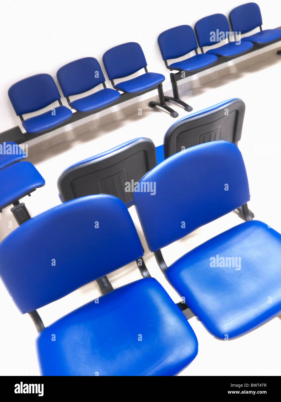 Chairs in a waiting area Stock Photo Alamy