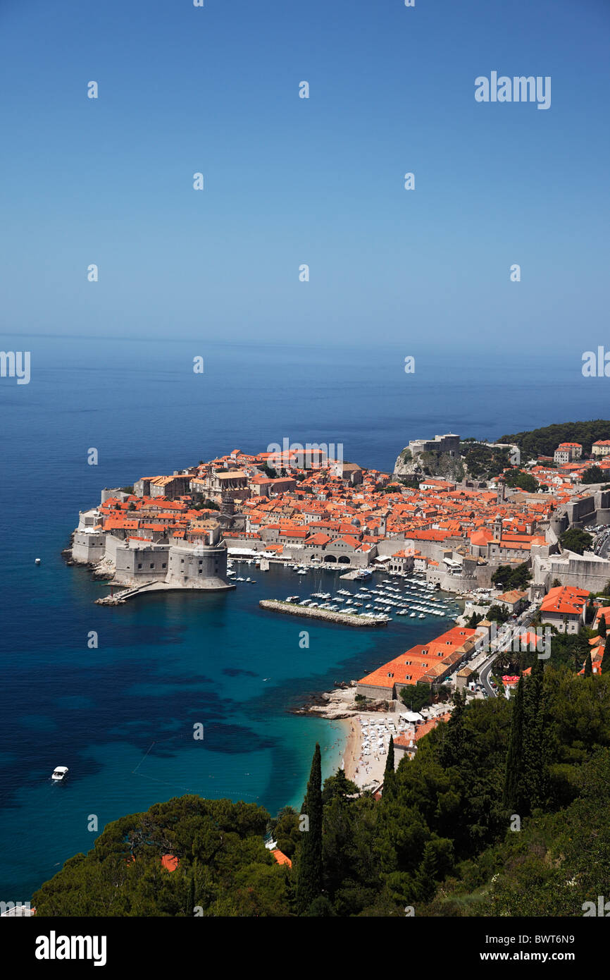 Old Town, Dubrovnik, Dubrovnik-Neretva county, Croatia Stock Photo