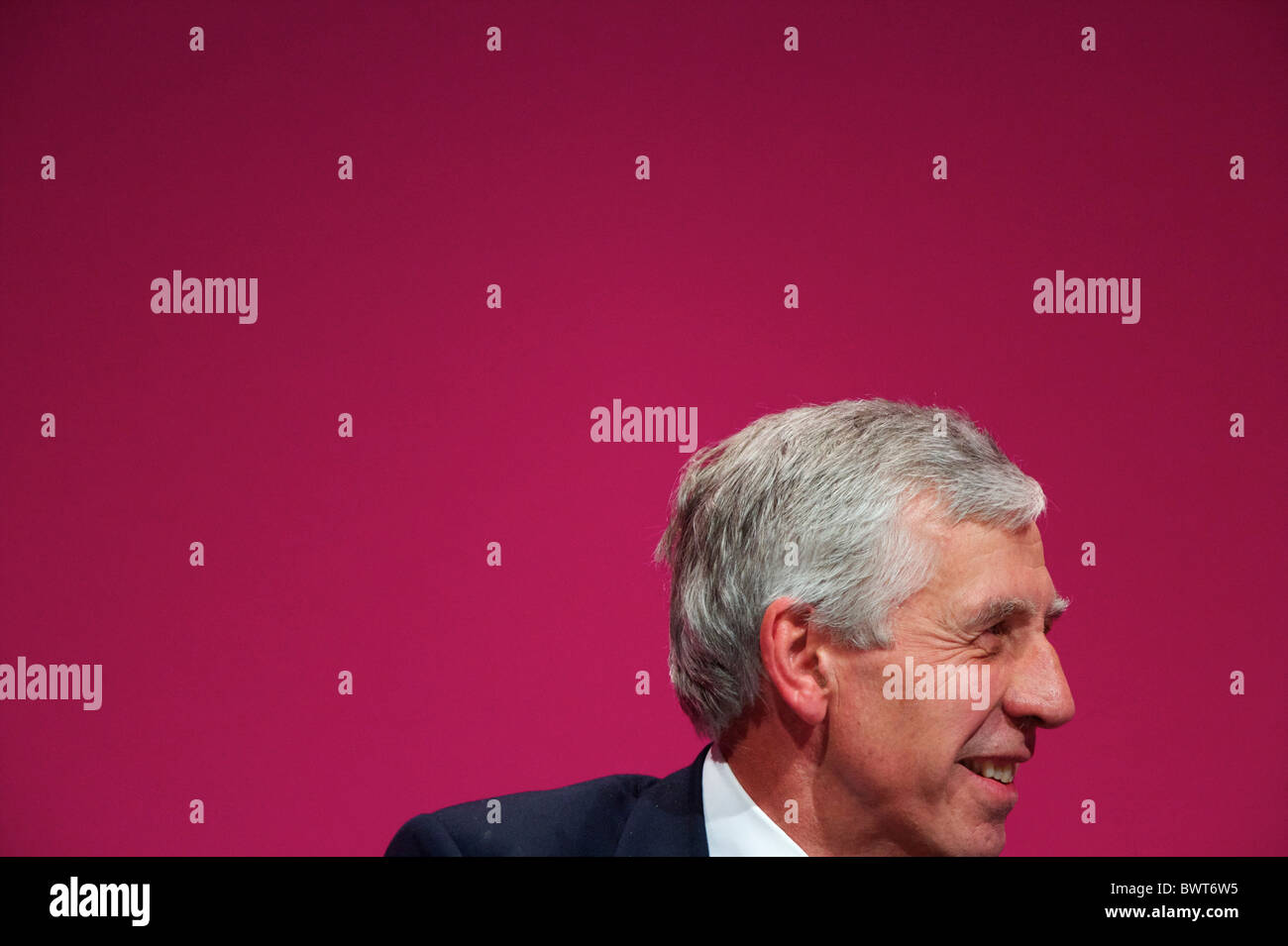 Jack Straw addresses delgates attending the Labour Party Conference in