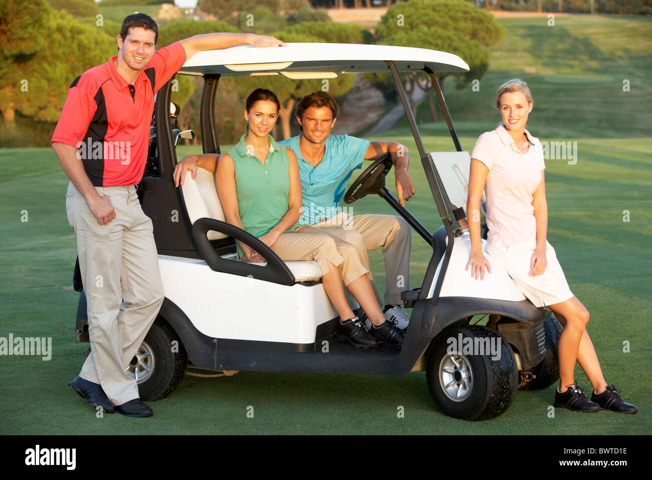 buggy in golf