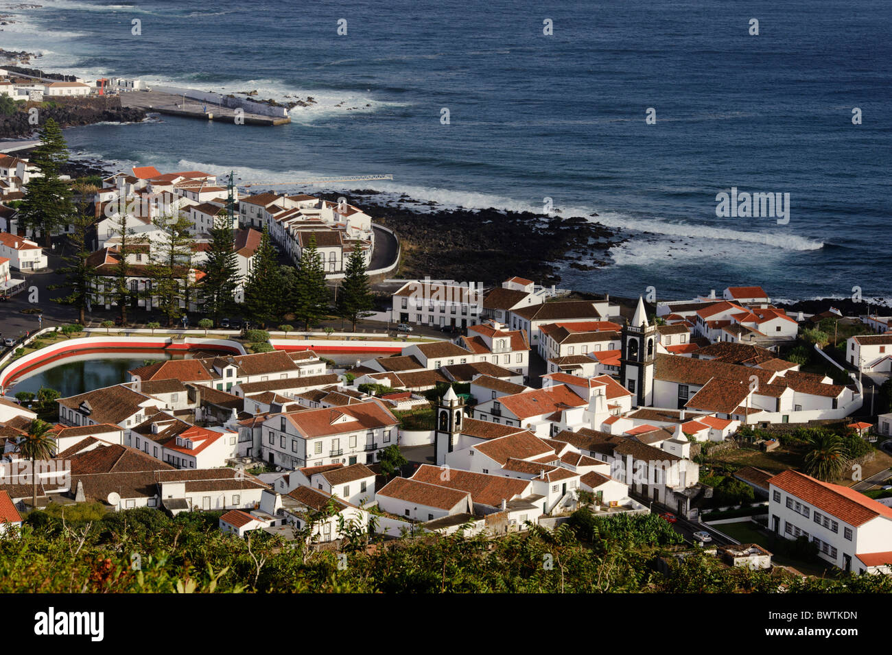 Santa Cruz, Isle of Graciosa Stock Photo Alamy